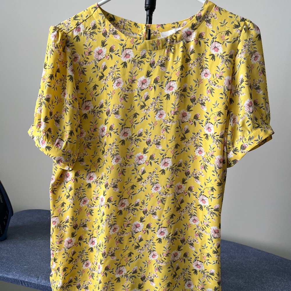 Lotf Petite blouse yellow PL